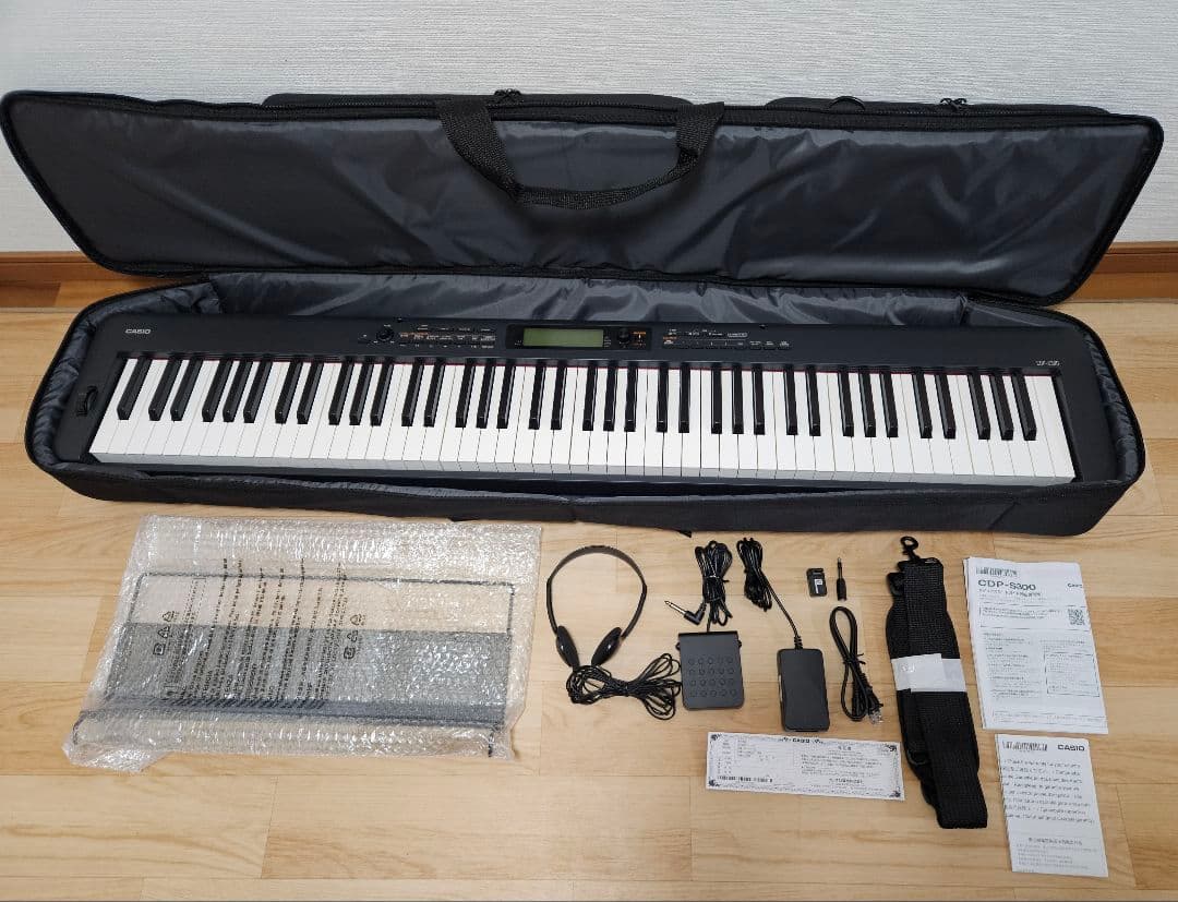 【極美品】CDP-S300 88鍵盤 純正ケース付き
