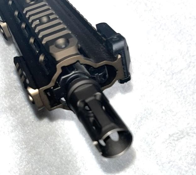 東京マルイ HK416 アッパーフレーム＆モジュラーレイル セット（純正外し）