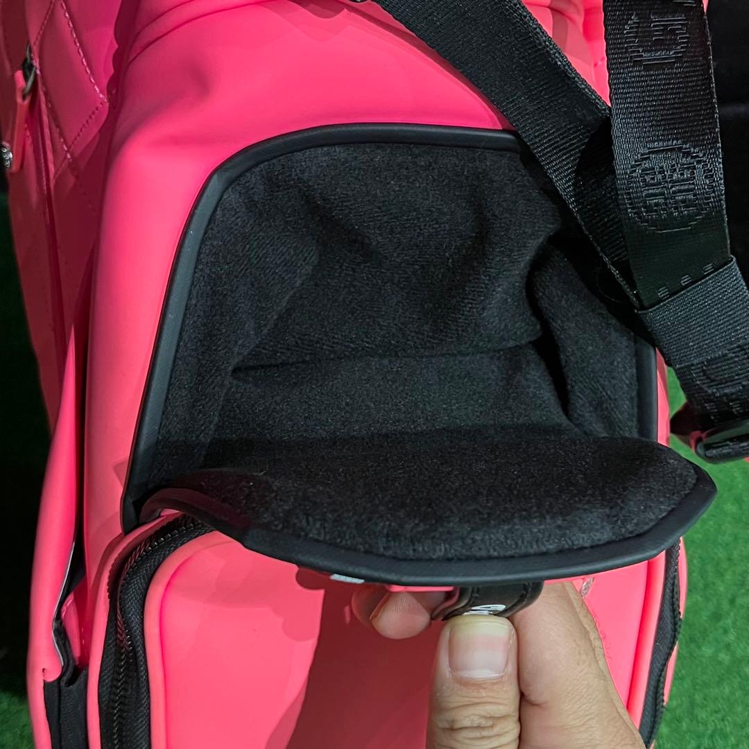 【訳アリ】VESSEL×G/FORE 別注ピンク キャディバッグ