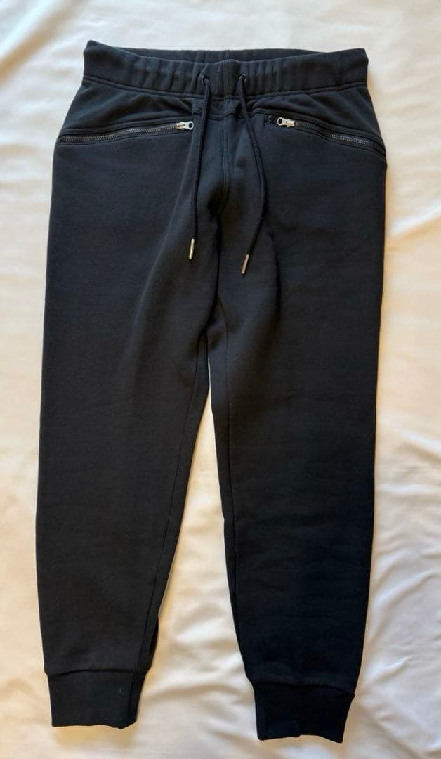 新品アディダス　ステラマッカートニー裏起毛 セットアップ 黒 パーカー＆パンツ