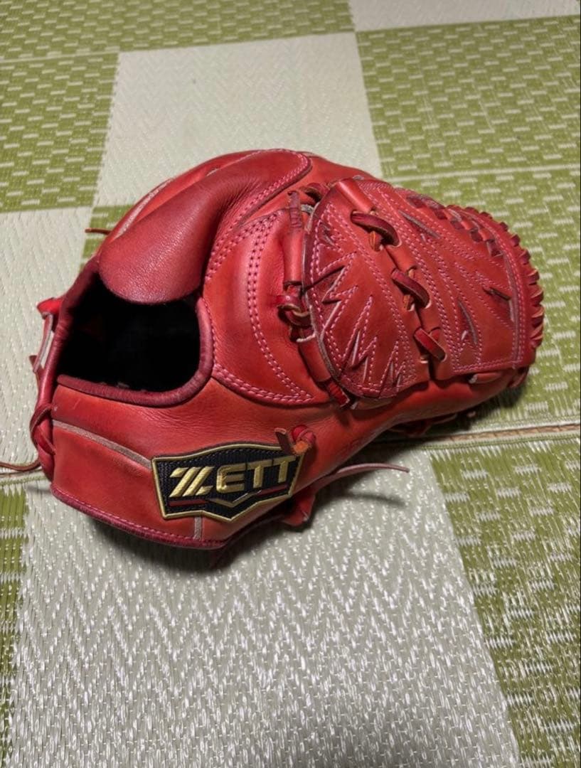 ZETT プロステイタスSE 硬式投手用グロ ーブ ウェルダーラベル