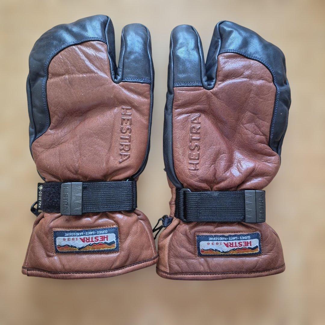 ヘストラHESTRA3フィンガーグローブゴアテックスGORE-TEXサイズ9