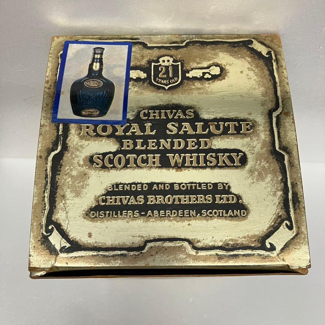 【CHIVAS BROTHERS ロイヤルサルート 21】700ml未開栓