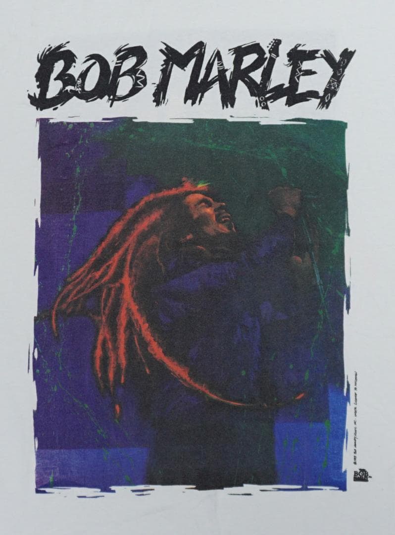 90's USA製 Bob Marley Tシャツ ビンテージ 大麻