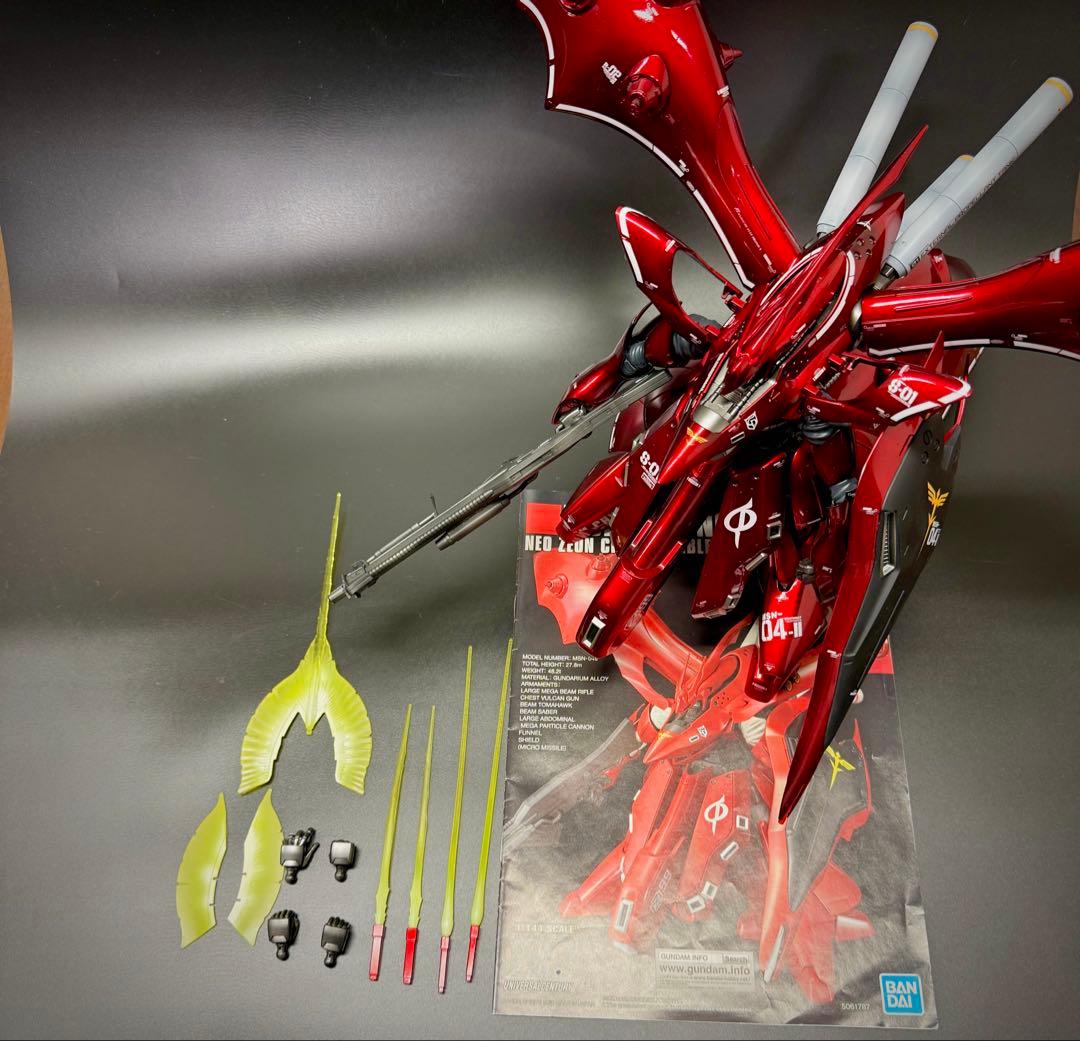 HGUC　ナイチンゲール　塗装済完成品　ガンプラ