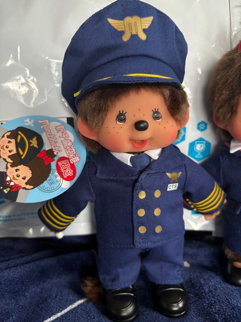 最終‼︎モンチッチ　新千歳空港限定　パイロット　CAモンチッチ　機長モンチッチ