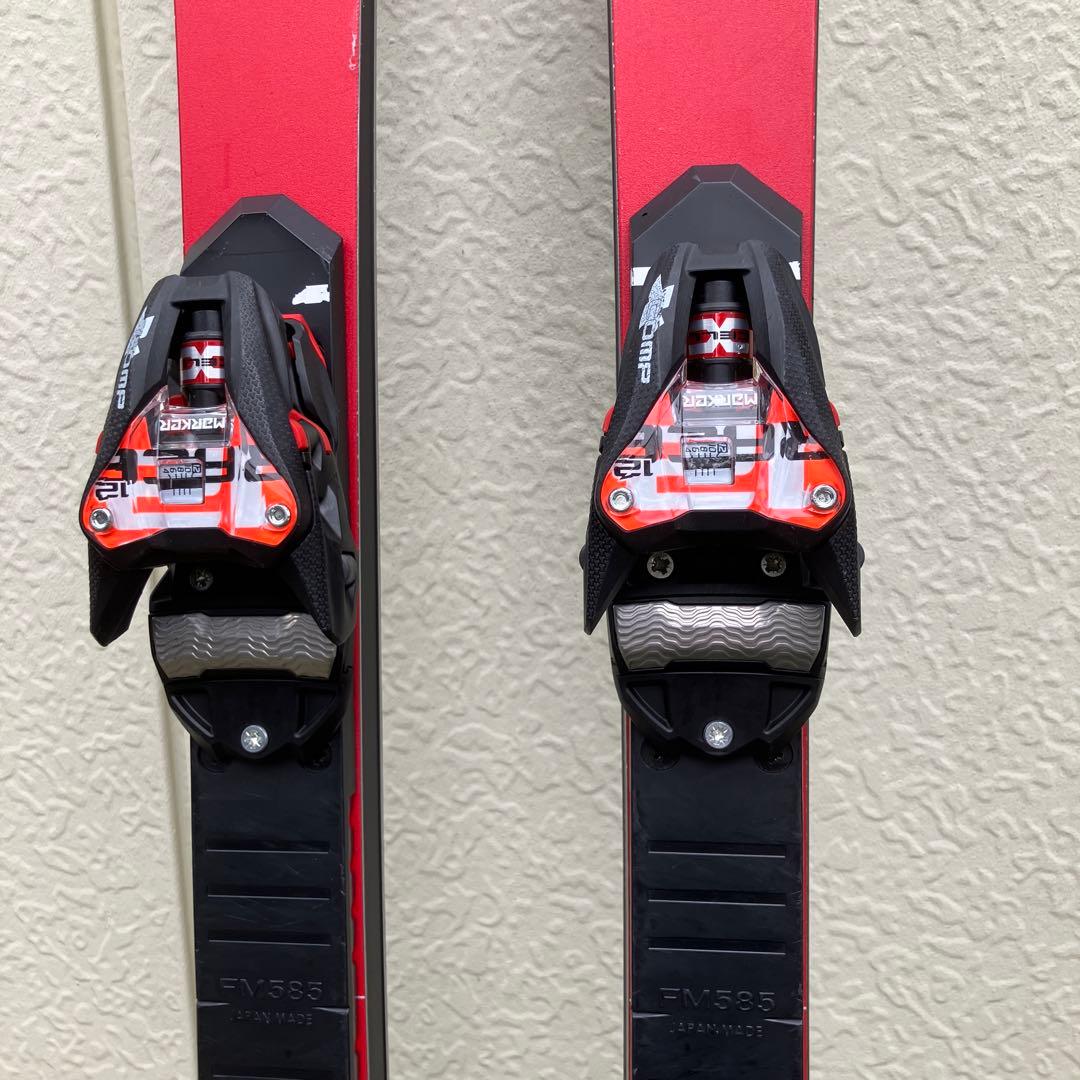 OGASAKA TC-SU 165スキー板 ビンディング付