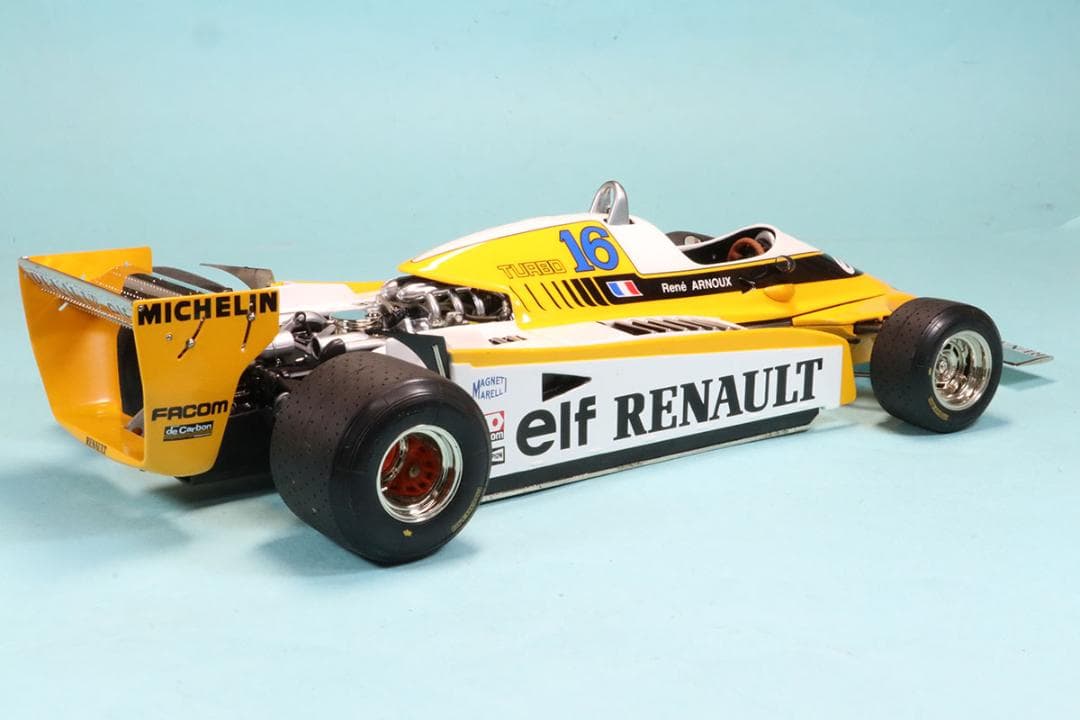 未展示 1/18 エグゾト ルノー RE20 ターボ 1980 F1フランスGP