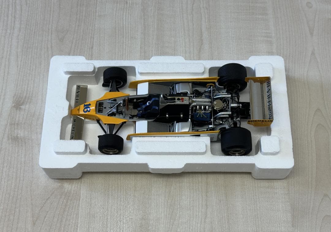未展示 1/18 エグゾト ルノー RE20 ターボ 1980 F1フランスGP