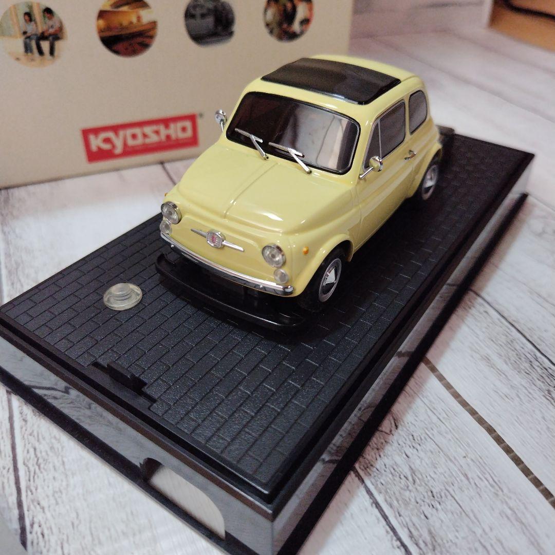 MINI-Z Lit フィアット500 ラジコンカー ミニカー京商 イエロー