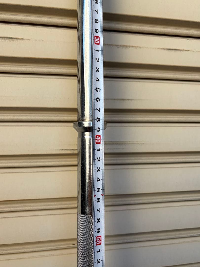【送料込】バーベルシャフト　全長200cm　直径28mm 管理番号9