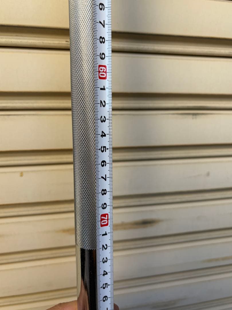 【送料込】バーベルシャフト　全長200cm　直径28mm 管理番号9