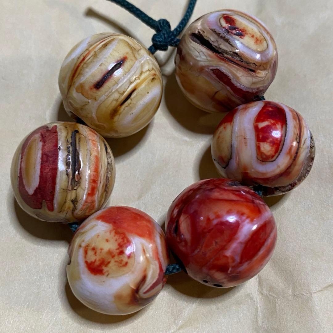 LYU SIGUO。鶴天　鶴頭　緒締玉　骨董品