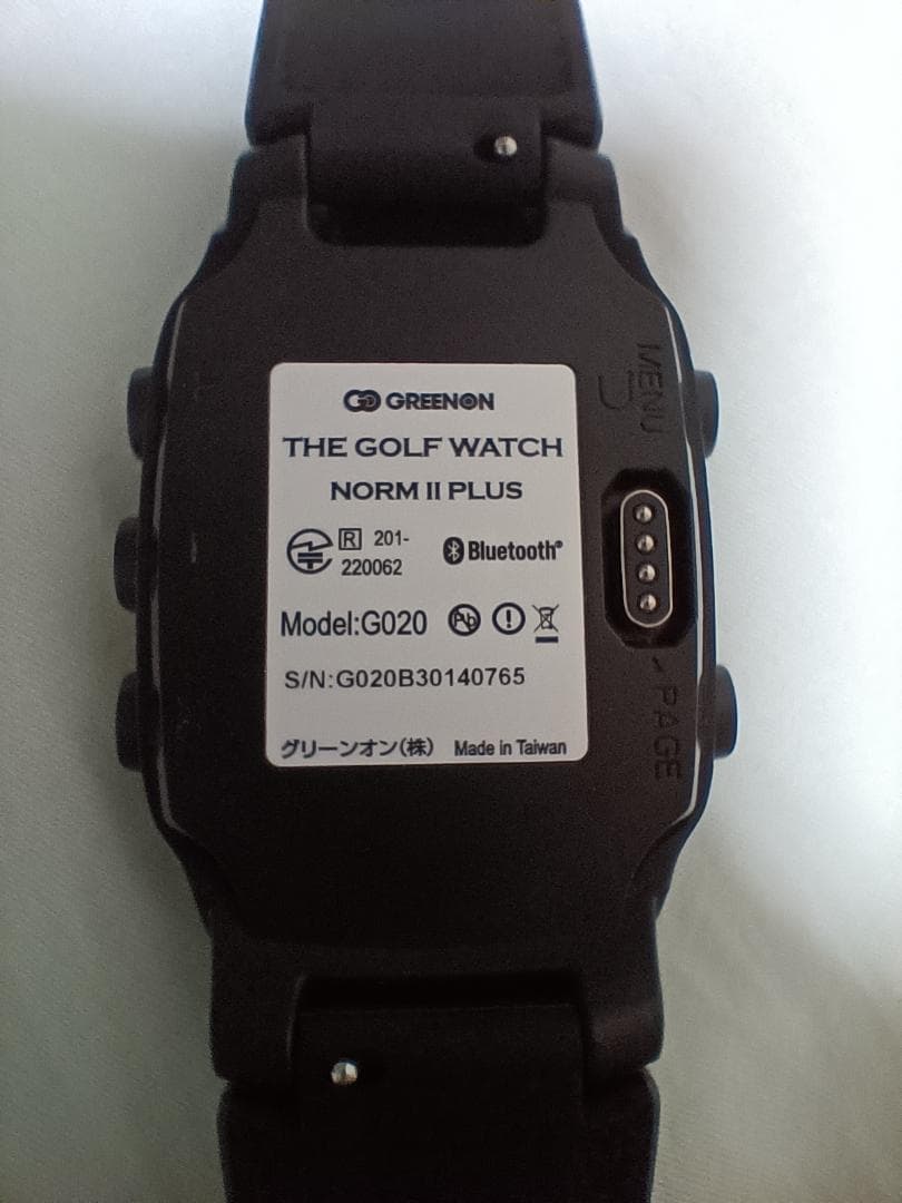 GREENON ゴルフウォッチ NORM II PLUS