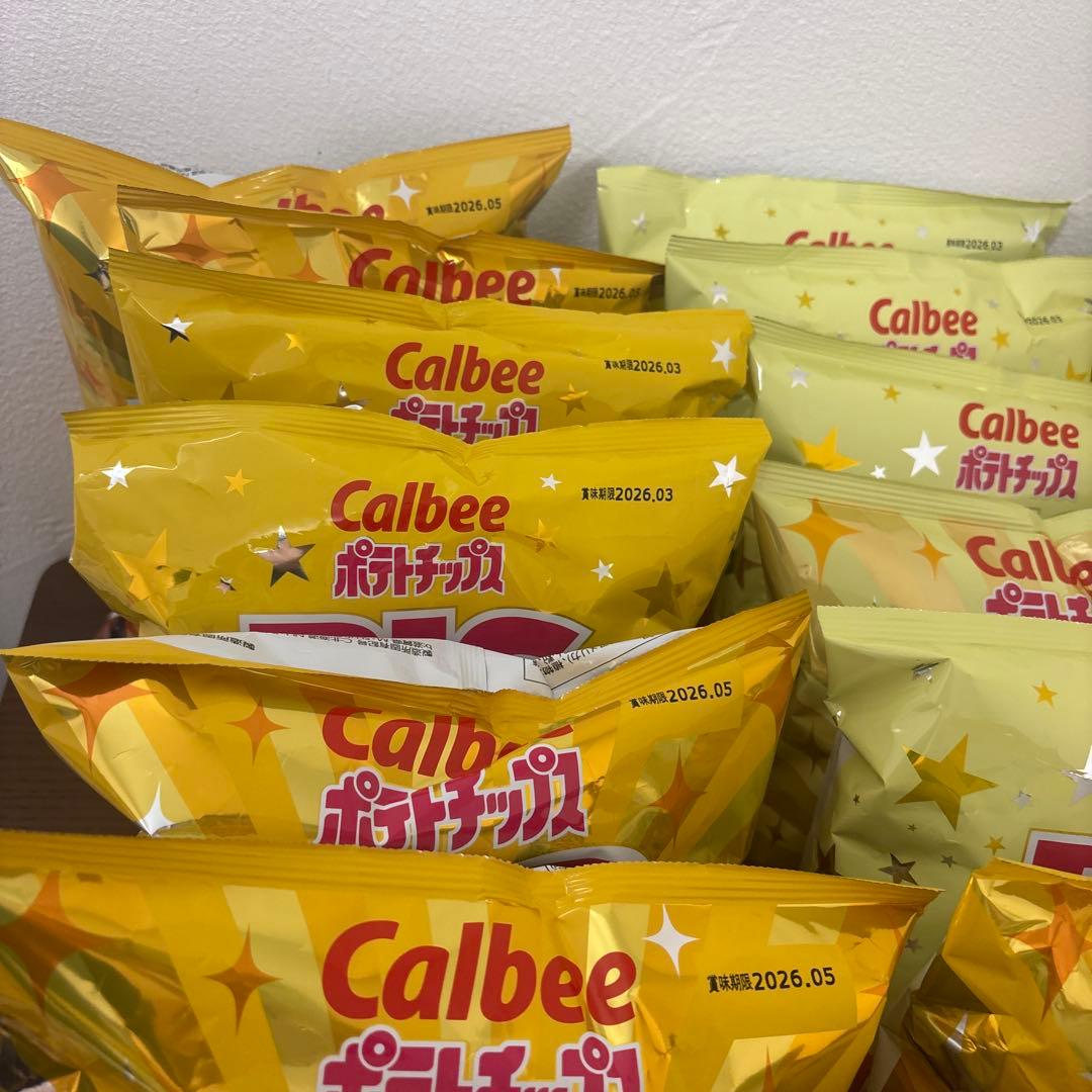 【匿名発送】 calbee ポテトチップス　大量詰め合わせセット 41個