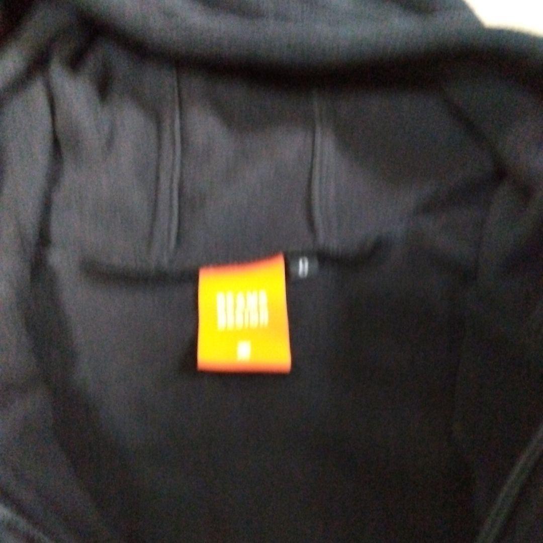 BEAMS DESIGN フード付きジャケット 黒