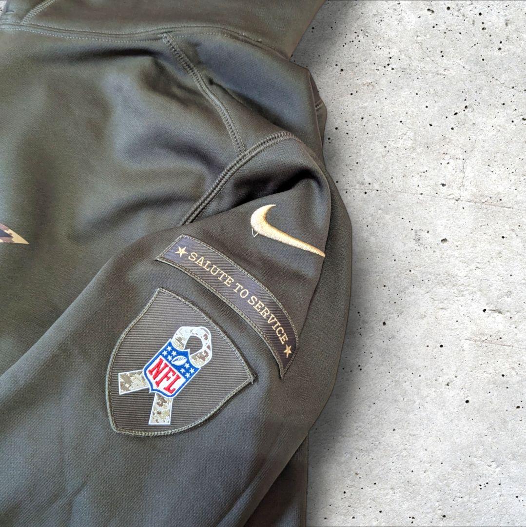 NIKEナイキNFLダラスカウボーイズUSA米軍コラボワッペンミリタリーカーキ