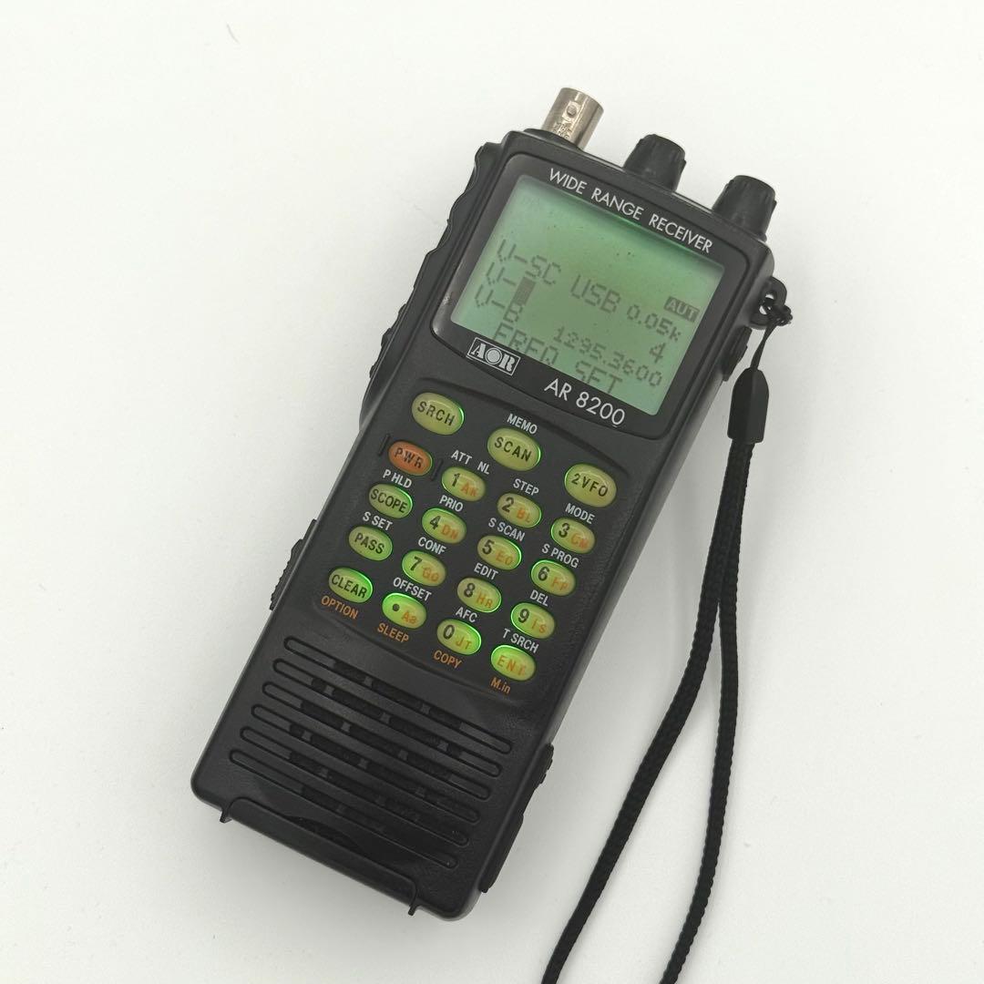 AOR 広帯域受信機　AR8200 動作確認済み　レシーバー