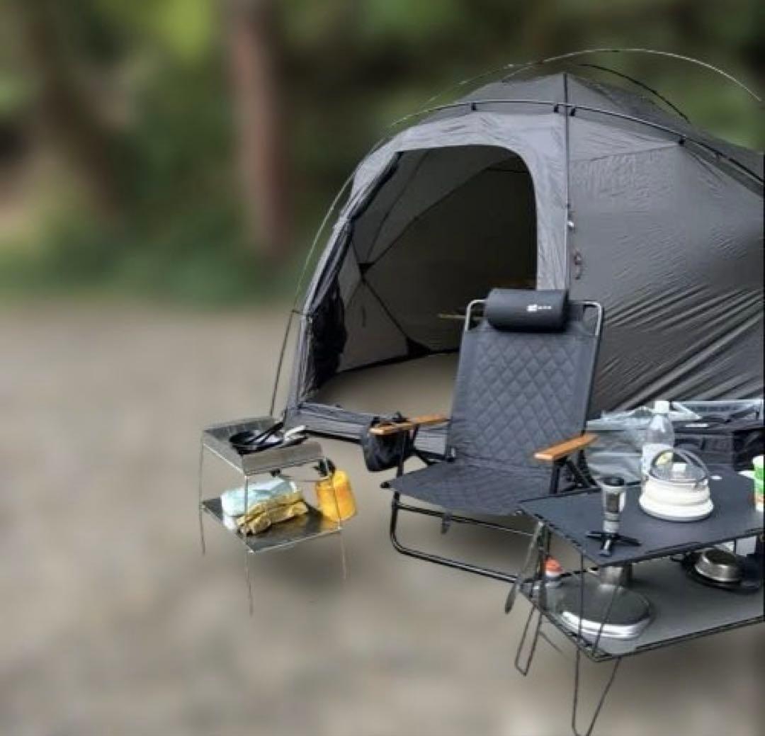 アウトドアチェア お買得2脚 WAQリクライニングとアルペン　スーパーローチェア