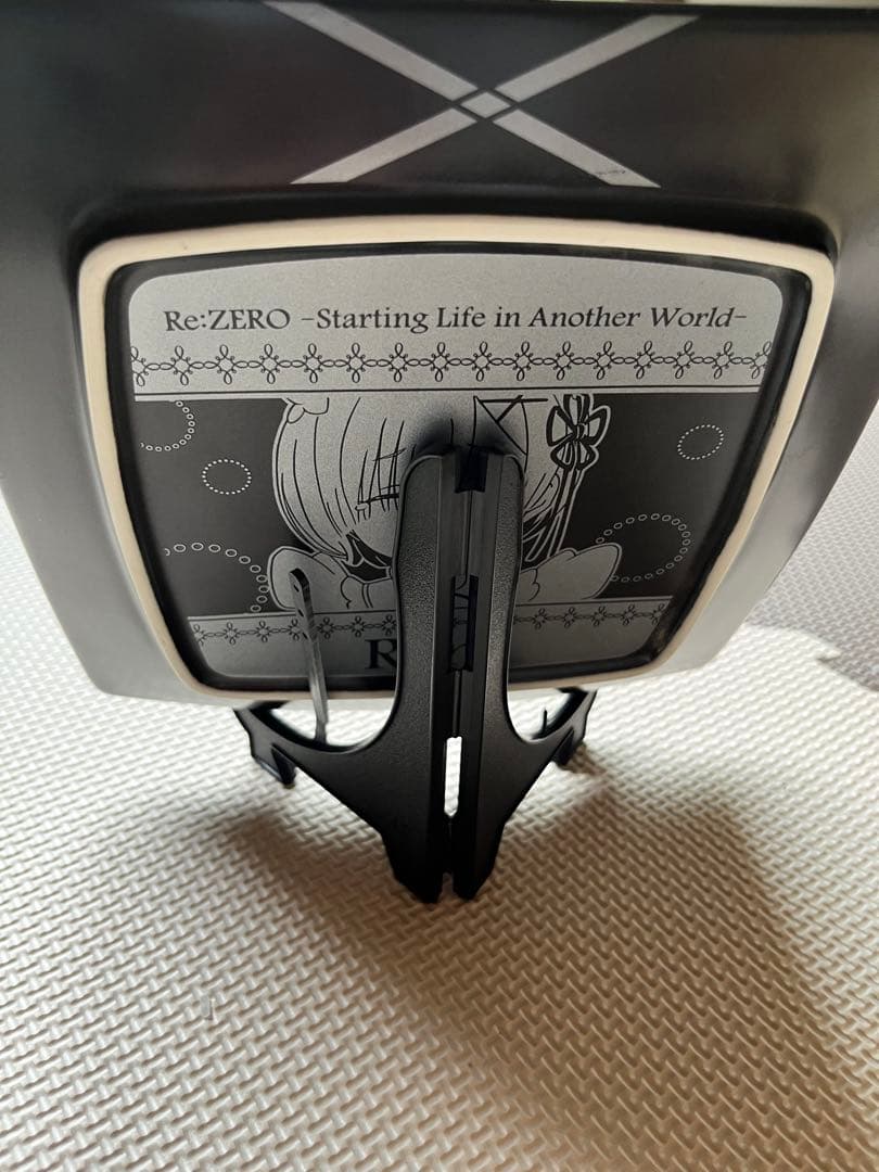 Re:ZERO Rem デザイン 黒い皿