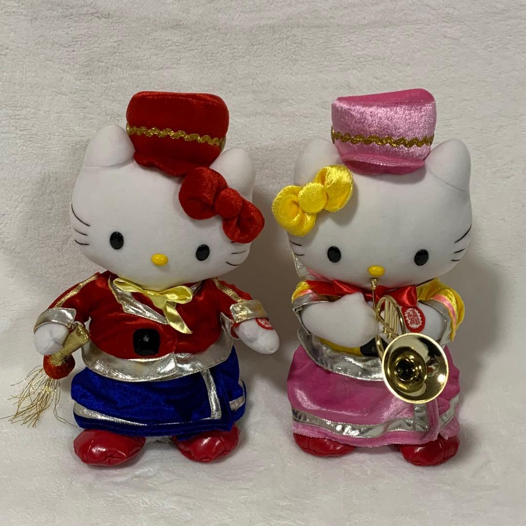 【動作確認済　2002年製】サンリオ　ハローキティマーチングドール4Pセット