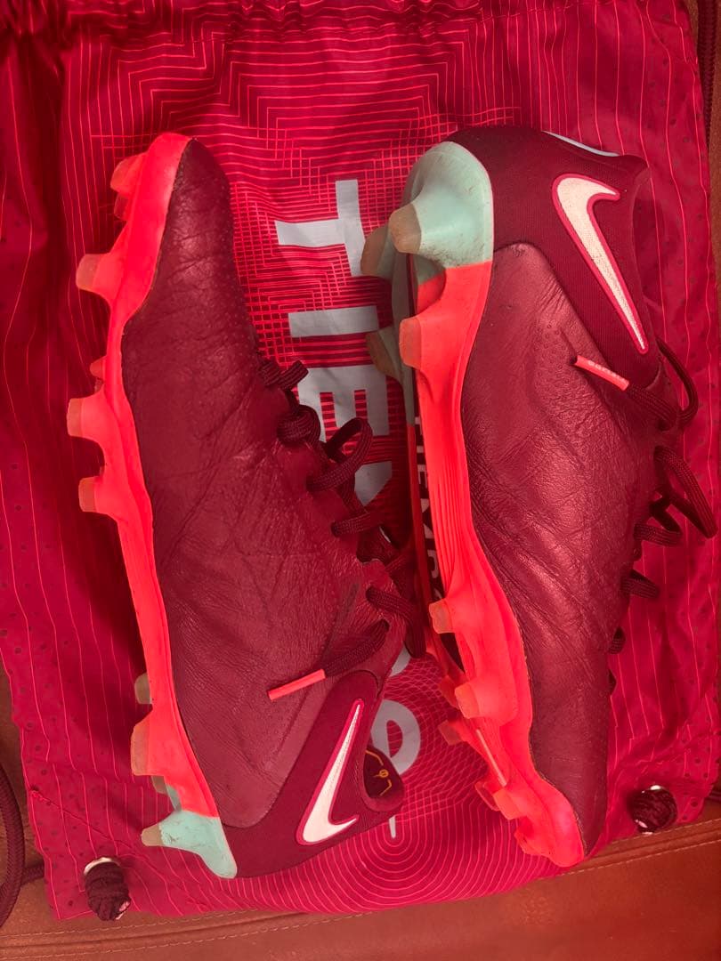 NIKE ナイキティエンポ レジェンド 9 エリート FG Team レッド