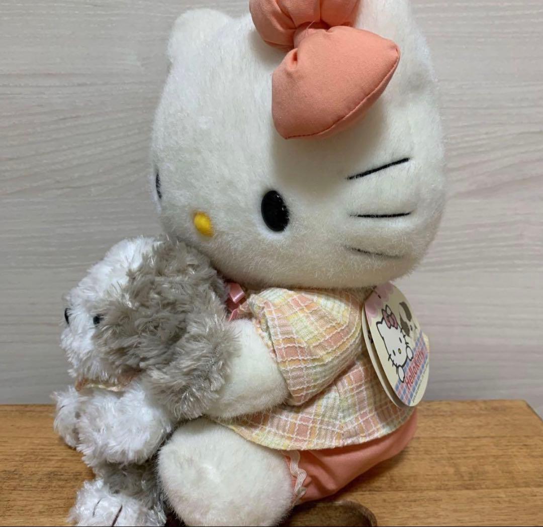 ご当地キティ　シーズー　犬とお散歩ぬいぐるみ　タグ付　希少