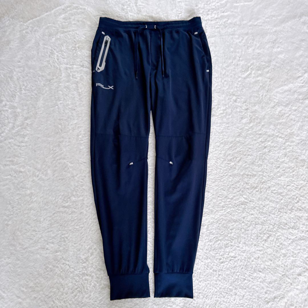 【RLX】セットアップ ジップパーカー パンツ ネイビー系 上M下Sサイズ