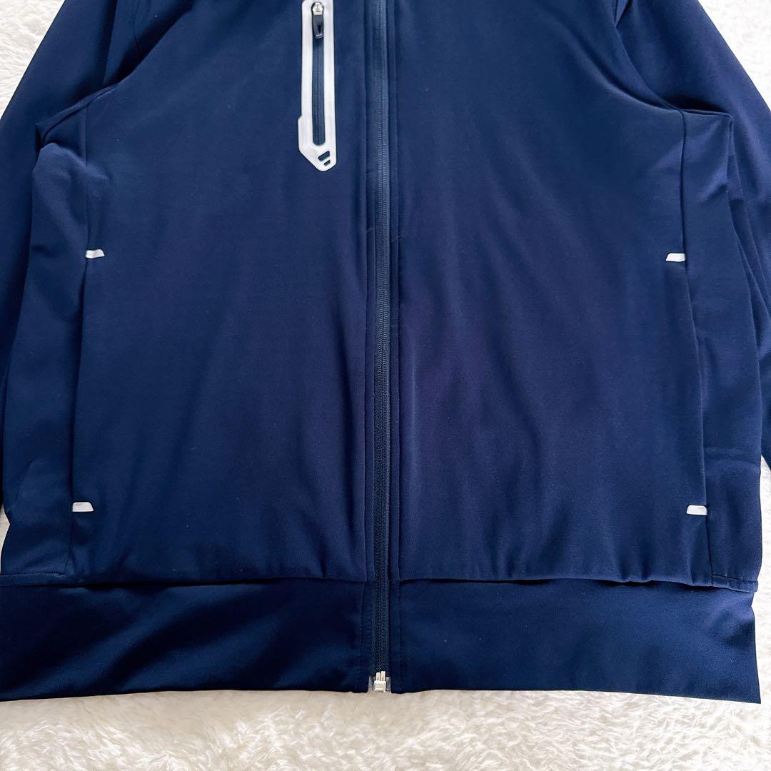 【RLX】セットアップ ジップパーカー パンツ ネイビー系 上M下Sサイズ