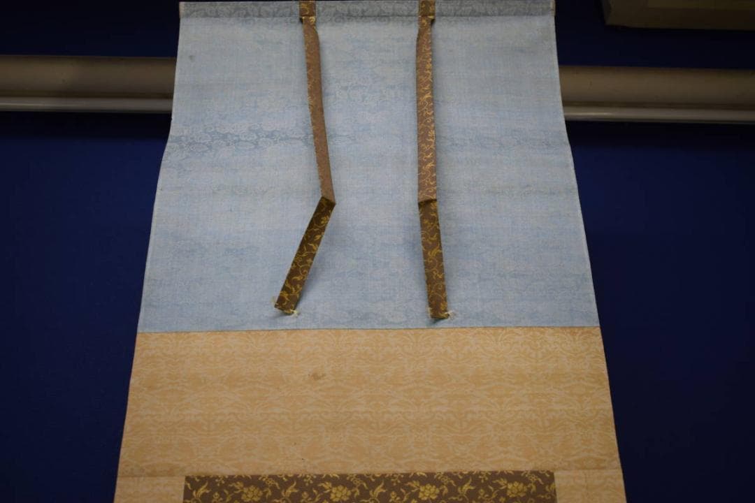 真作/森寛斎/高砂図/奥谷秋石の桐極箱付/布袋屋掛軸HH-824