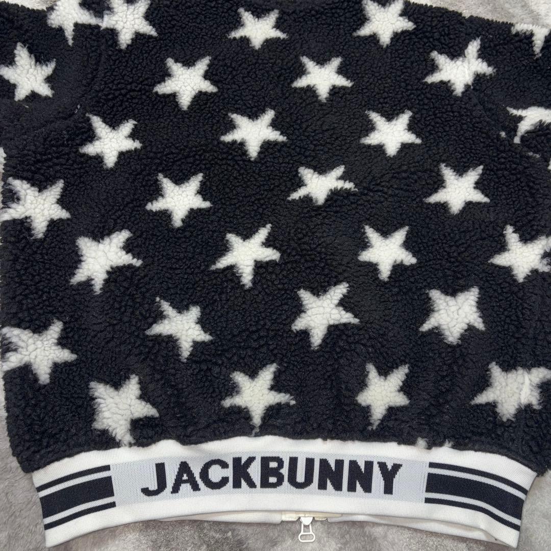 ジャックバニー　ボアジャケット　1（Ｍ)レディースゴルフウェア　ゴルフジャケット