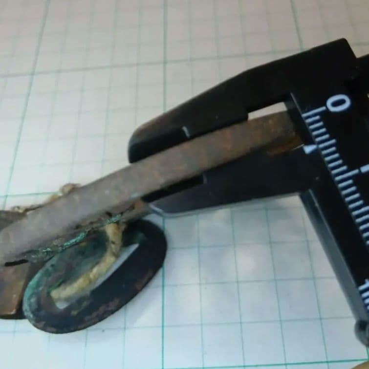 鍔　鉄鍔　切羽　はばき　アンティーク　骨董　金工　古美術　つば