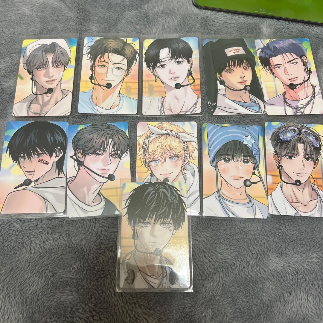 2026 LEZHIN シーズングリーティングシ ーグリ 11種 韓国BL