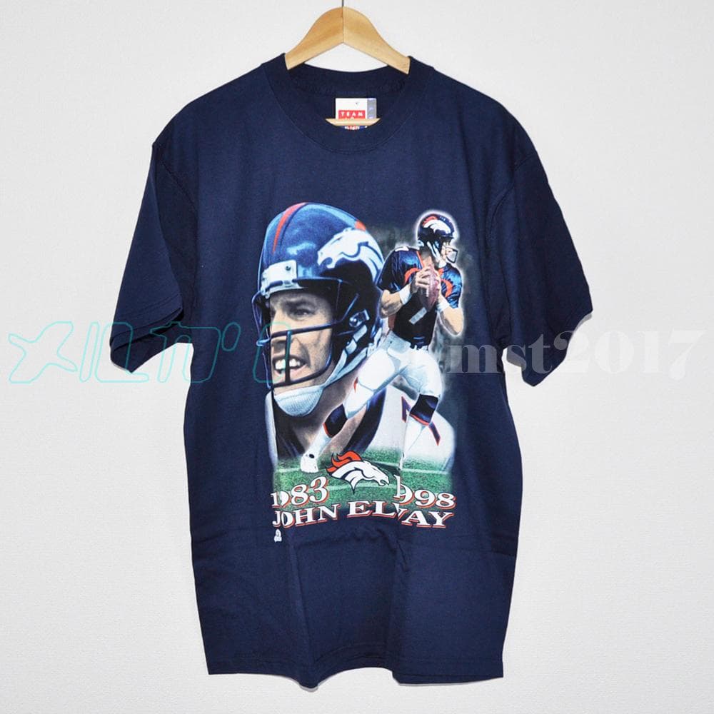 【ヴィンテージ 古着】NFL PP ジョンエルウェイ Tシャツ 引退