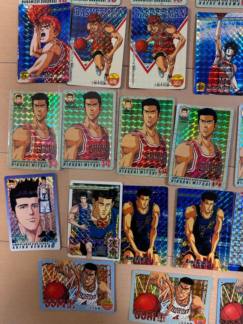 【バラ売り可】SLAM DUNK スラムダンク キラ　カードダス、35枚