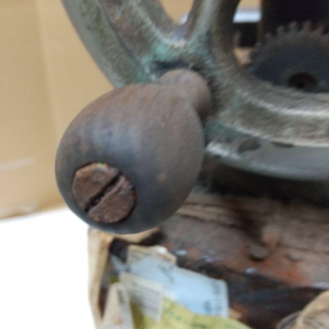 アンティーク　手廻しミシン