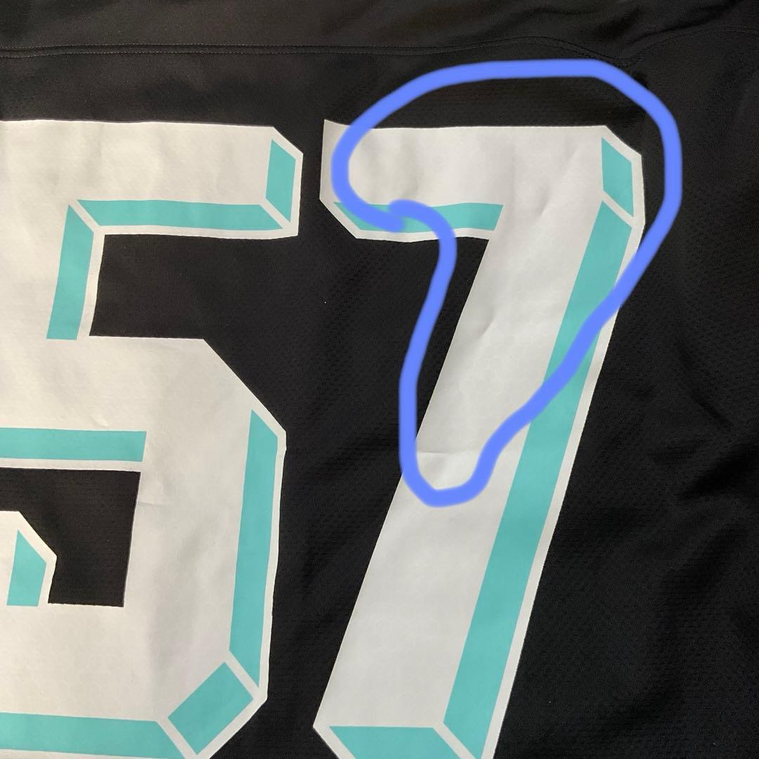 e12 Tiffany NFL ミッチェル&ネス　フットボールジャージ　M