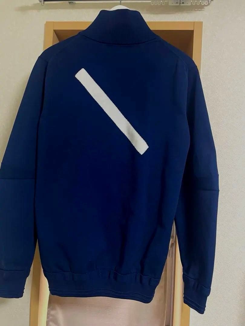 saturdays nyc ハーフジップ　ネイビー