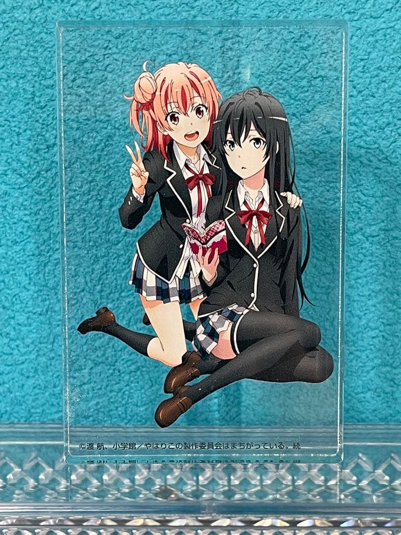 ★☆やはり俺の青春ラブコメは間違っている　アクリルブロック　俺ガイル☆★