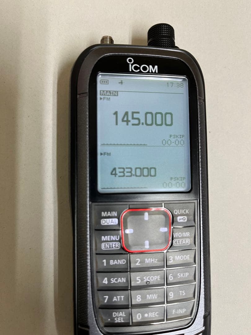 ICOM IC-R30 受信機 本体と付属品