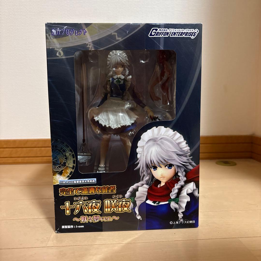 東方projectフィギュア 完全で瀟酒な従者　十六夜咲夜〜妖々夢ver