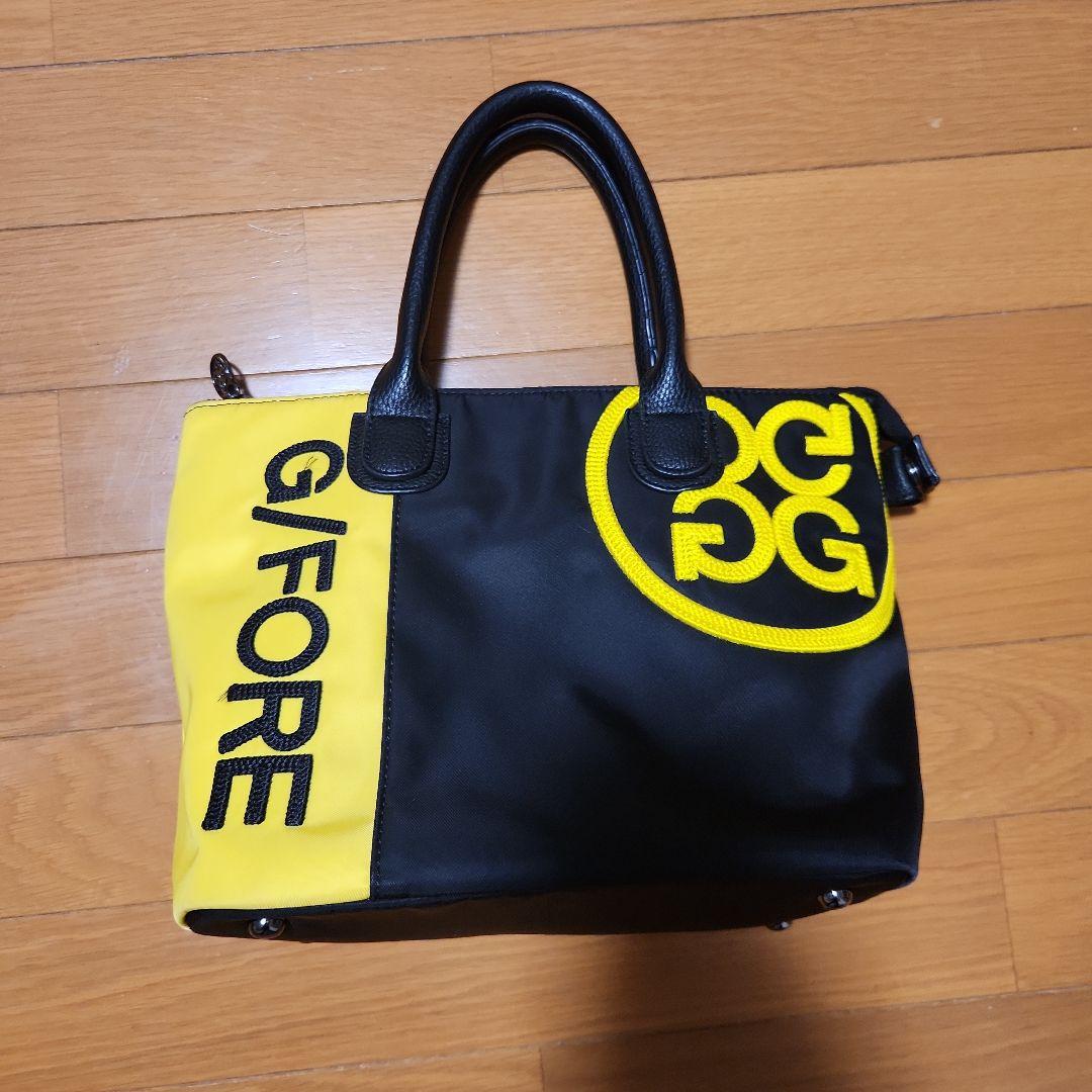 G/FORE ラウンドバッグ カートバック 黒/黄
