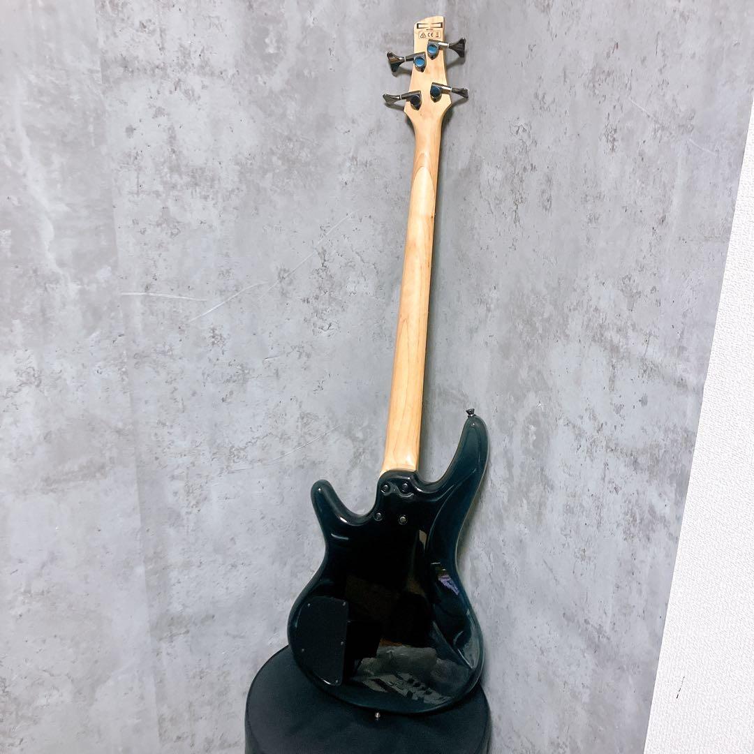 【良品】Ibanez エレキベース グリーンGSR370-TMS？