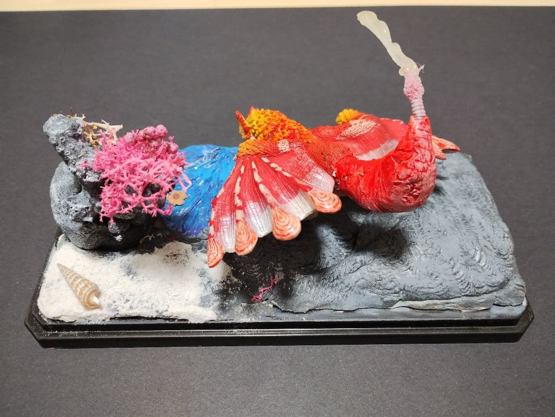 カプコンフィギュアビルダー　スタンダードモデル　プケプケ亜種　ジオラマフィギュア