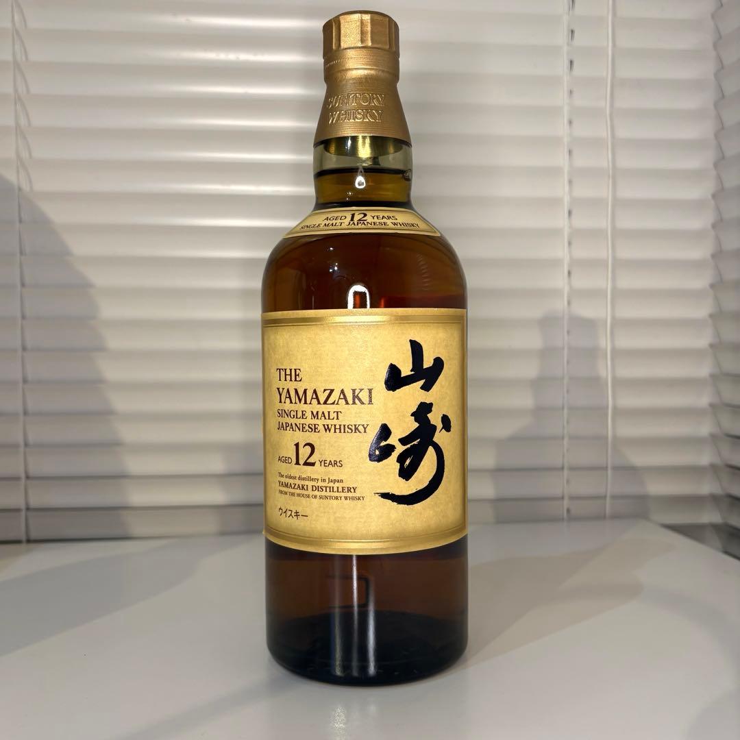 サントリー 山崎 12年 シングルモルト ウイスキー 700ml 箱なし