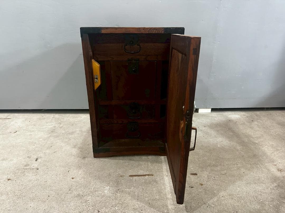 行商箪笥 小箪笥 収納小箪笥 手文庫 整理箪笥 古道具 古道具 RW784