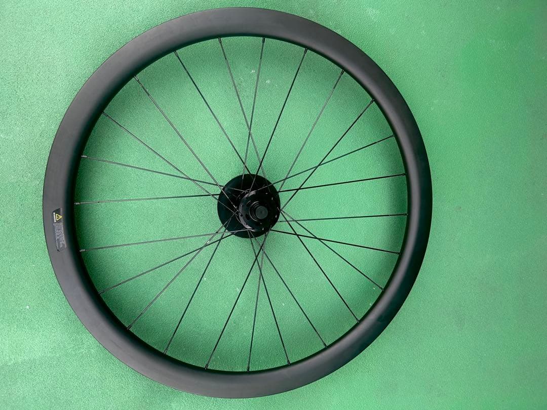 【カーボンCarbonディスクホイール前輪】SUPERTEAM2025購入品