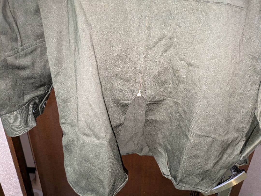 陸自 65式OD作業服上下＆専用ズボンベルトセット