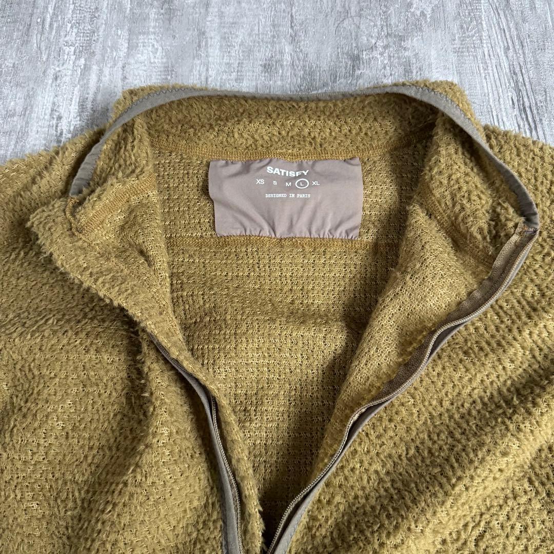 ウォーキング・ランニングウェア SATISFY GHOSTFLEECE AD LIGHT HALF-ZIP