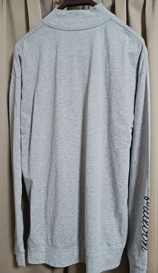 L　ビームスゴルフ マルボン Script センターロゴモックネックシャツ